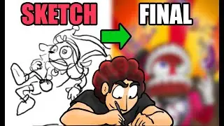 The Amazing Digital Circus speedpaint!