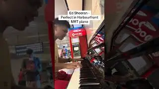 Ed Sheeran - Perfect (at Harbourfront MRT station)