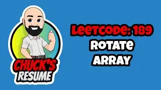 Leetcode 189 - Rotate Array JavaScript