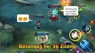 Batangas #36 Zilong | Rank Game, 3 Shout out | Mobile Legends