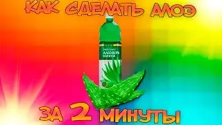 КАК СДЕЛАТЬ НАПИТОК АЛОЭ ЗА 2 МИНУТЫ