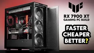 A New Era for AMD! | RX 7900 XT ASUS TUF Gaming PC Build | NZXT H7 Flow, Airflow & Gameplay, Radeon