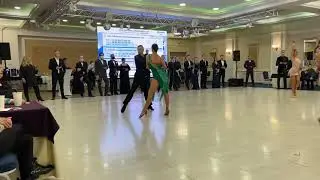 Cha Cha Cha 1/4 | Michael Yefimov - Olga Skvortsova | IDSA European Championship 2021