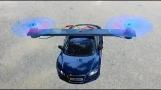 Flying airplane Car - How To Make a Flying airplane - flying airplane Car
