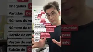 AIRPORT vocabulary in English!