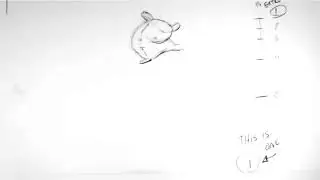 Flour Sack Jump - Inbetweening - Traditional Animation