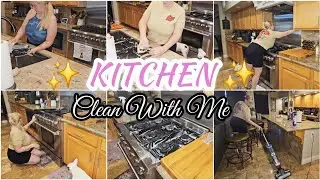 KITCHEN CLEAN WITH ME | Kitchen Reset