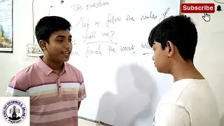A dialogue between two students # English Grammar A. Salam #AbdusSalamMondol