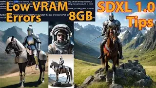 SDXL 1.0 Tips in A1111 Low VRAM and other Errors  and Refiner use cases for Stable Diffusion XL