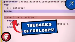 The Basics Of For Loops in Delphi! | Coding Tutorials for Students & Beginners