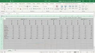 EX-01-05 – Test Score Spreadsheet in Excel: Build, Format & Calculate Averages