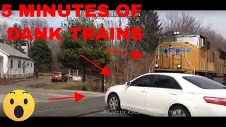 🚅🚅 5 MINUTES DANK TRAINS VS CARS MEMES V1 (WHO WILL WIN?!) 🚗🚗