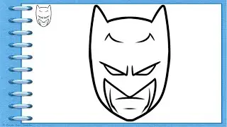 HOW TO DRAW BATMAN / EASY AND SIMPLE / LEARNING TO DRAW