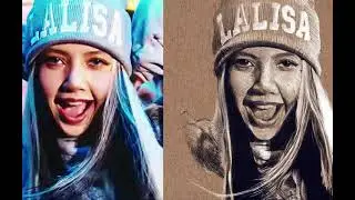 Lisa - Lalisa Digital Drawing Timel-lapse | Adobe Photoshop CC 2020