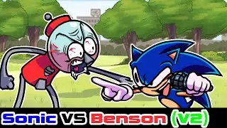 Sonic VS Benson (V2) - Friday Night Funkin
