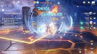 Ayaka c0 Jade cutter Spiral Abyss Floor12 [First Half]