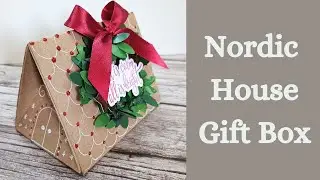 CUTE Nordic Christmas House Gift Box!