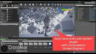 Unreal Engine 4 Plugin - Autosave and load system with compression - Showcase