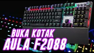 BUKA KOTAK AULA F2088/F2058? | MECHANICAL KEYBOARD BUDGET | KEYBOARD MURAH TAPI HIGH QUALITY?
