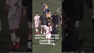 Finisce la partita e parte la rissa