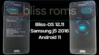 custom rom samsung j5 2016 android 11 bliss os 12.11