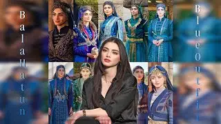 Bala hatun blue outfit edit || Bala hatun edit || #balahatun #ozgetorer #osbal #balasultan
