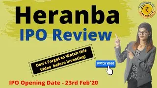 Heranba IPO Analysis | क्या Heranba IPO सही है | Heranba IPO Review​ | Heranba IPO Stock to Buy |