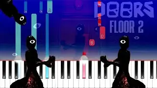 Doors Floor 2 OST - Seek Chase Theme (Piano Tutorial)