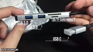 CHEAP BEST USB-C Hub VERY SMALL AND LIGHT