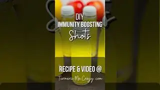 DIY Natural Immunity Boosting Shots #naturalremedies #immunityboostingdrinks #plantbasedhealing