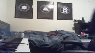 Playing the piano