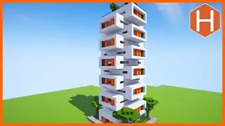 High-rise apartment #2 skyscraper Minecraft Tutorial