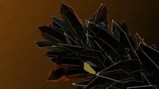 Growth Cycle of Magic Crystals - 4k, Free Stock Footage, Copyright Free,  Background, 10-sec loop