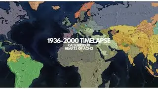 1962-2100 Timelapse | Kaiserreich | Hearts Of AOH2