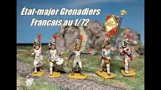 Exposition Figurines N°26. L'Etat-major des Grenadiers Français au 1/72, Zvezda 8030.
