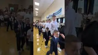 Перврклашечки наши пошли. Сыночек Фёдор.