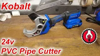 Kobalt 24v PVC Cutter
