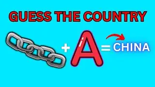 Can You GUESS The COUNTRY Name By EMOJI Challenge? I emoji quiz I guess the emoji challenge