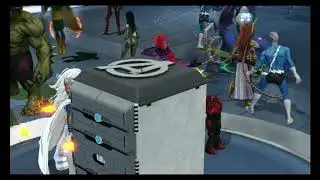 Magneto @ The X-Mansion in Marvel Heroes Omega - Last Days