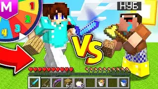 КОЛЕСО ФОРТУНЫ определит ПВП ДУЭЛИ в МАЙНКРАФТ! Mineman Club