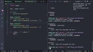 Python Typer for scripting - Command (தமிழ்)
