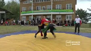 Минзәлә Сабантуеның яшьләр арасындагы абсолют батыры өчен көрәш