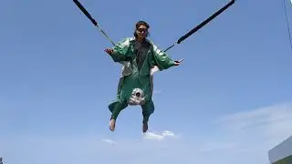 Un simulateur de chute libre éphémère à Angers.