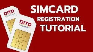 PAANO MAG REGISTER NG SIMCARD SA DITO TELCO | SIMCARD REGISTRATION | DITO TELCO
