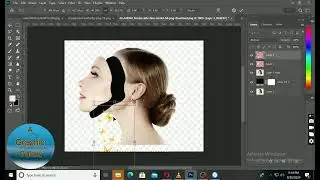 butterfly flower portrait effect in adobephotshop easy