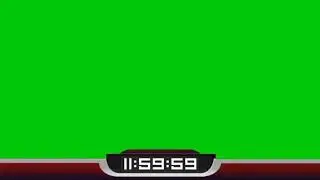 [Green Screen] Time Signal 12h - VTV (từ 04/2021, có giọng)