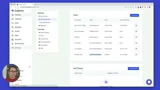 User Management in Cademy