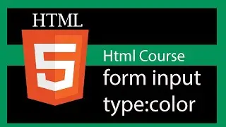 HTML 5 tutorial - form input type 