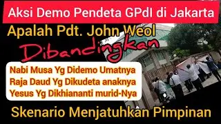 Aksi Demo Pendeta GPdI di Graha GPdI Jakarta: Skenario Untuk Menjatuhkan Pimpinan