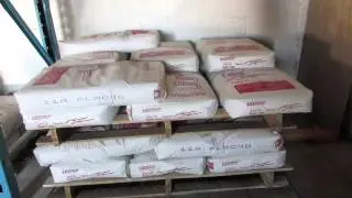 Almond colored cement 11A